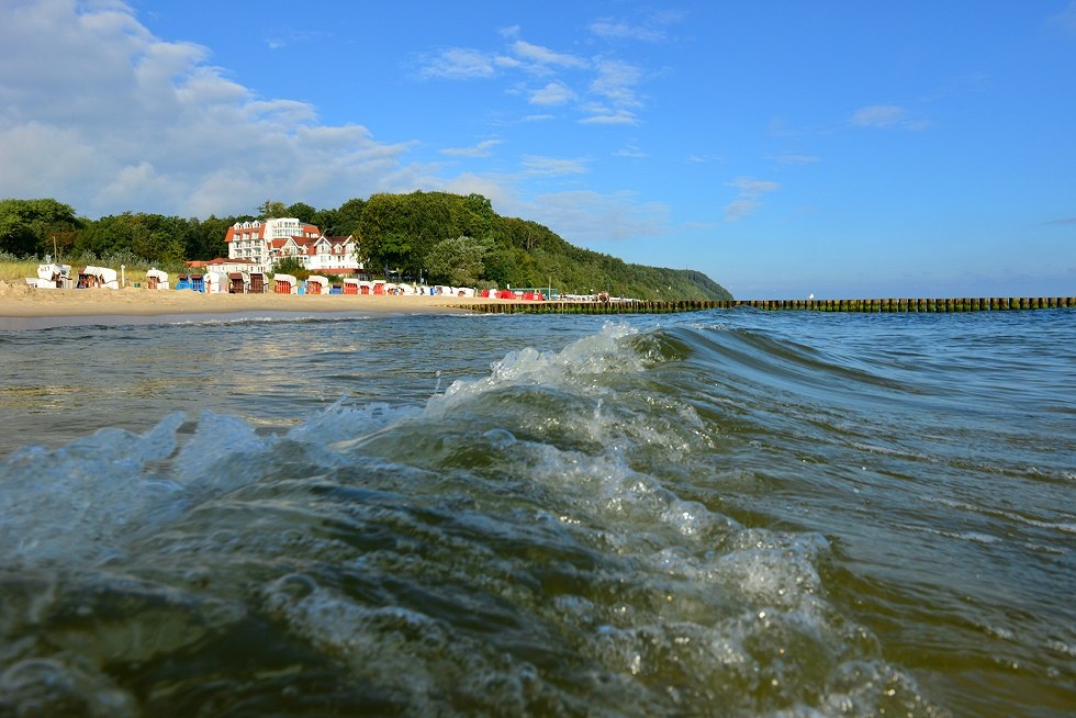 Außenansicht Strandhotel "Seerose", © DH Studio, Dirk Holst