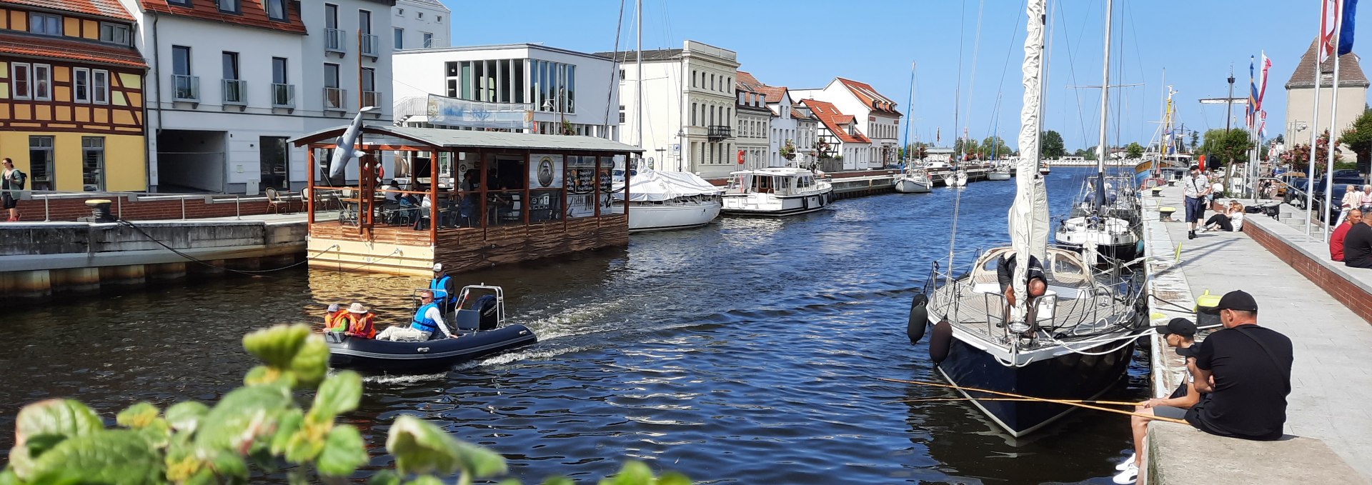 Hafen Ueckermünde, © Uta Sommer