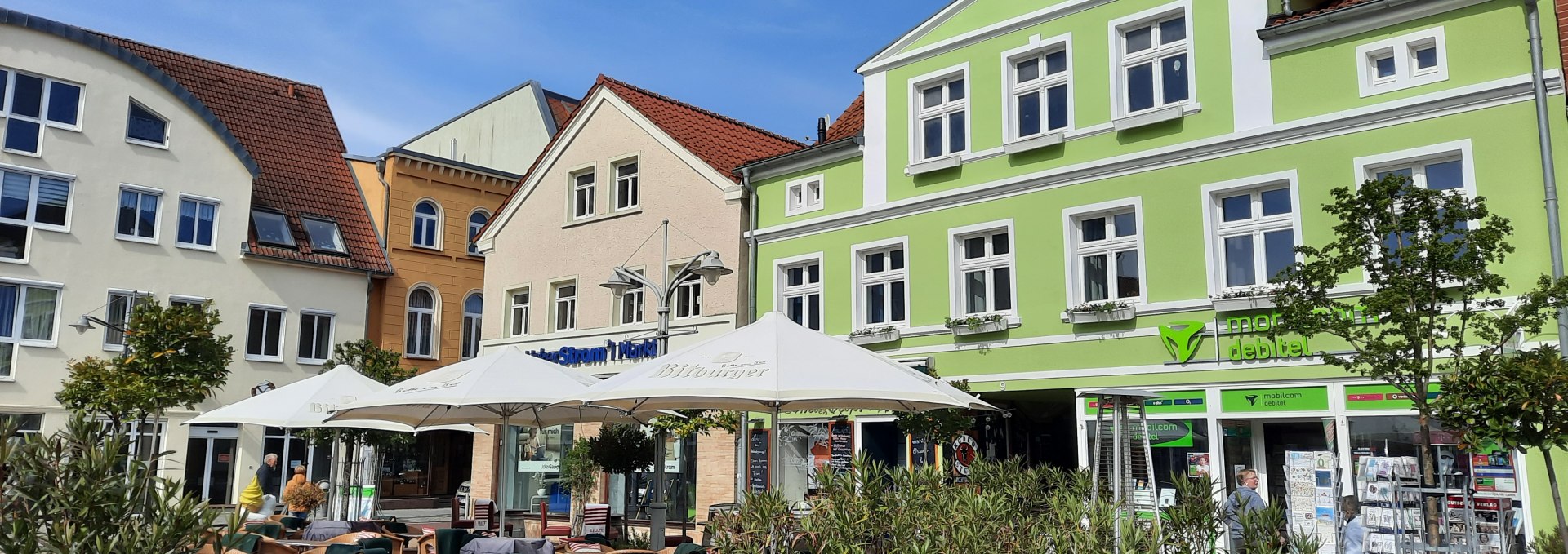 Marktplatz Ueckermünde, © Uta Sommer