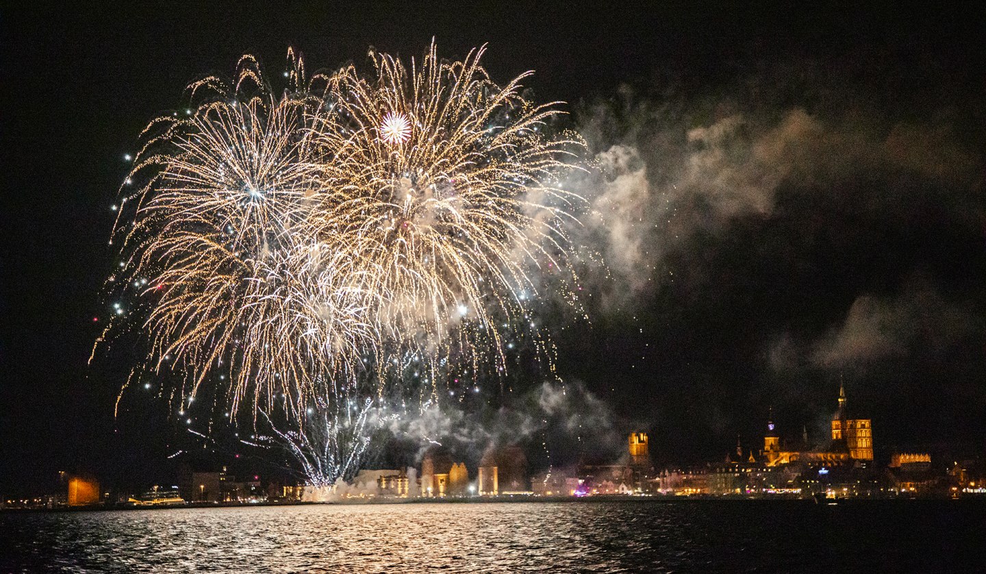 Silvesterfahrt ab Hafen Stralsund, © Weiße Flotte GmbH