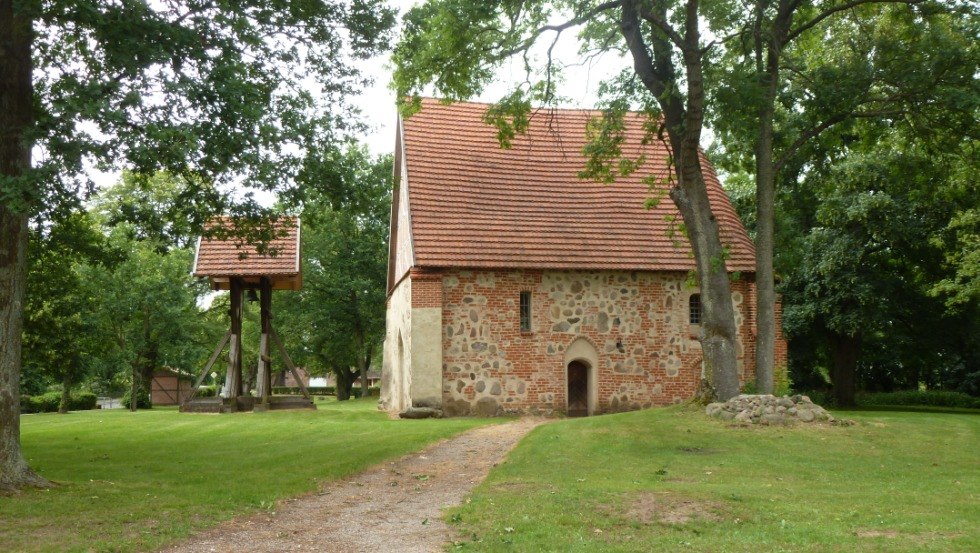 Die Dorfkirche in Goldenstädt, © TMV / Dorow