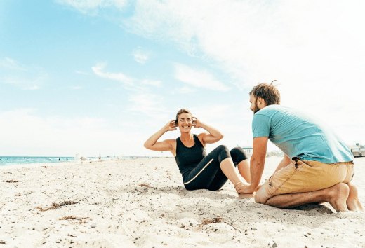 Sit-Ups mit Meerblick , © TMV/H2F