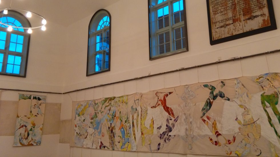 Ausstellung in der Stiftskirche in Lübz, © Petra von Langsdorff