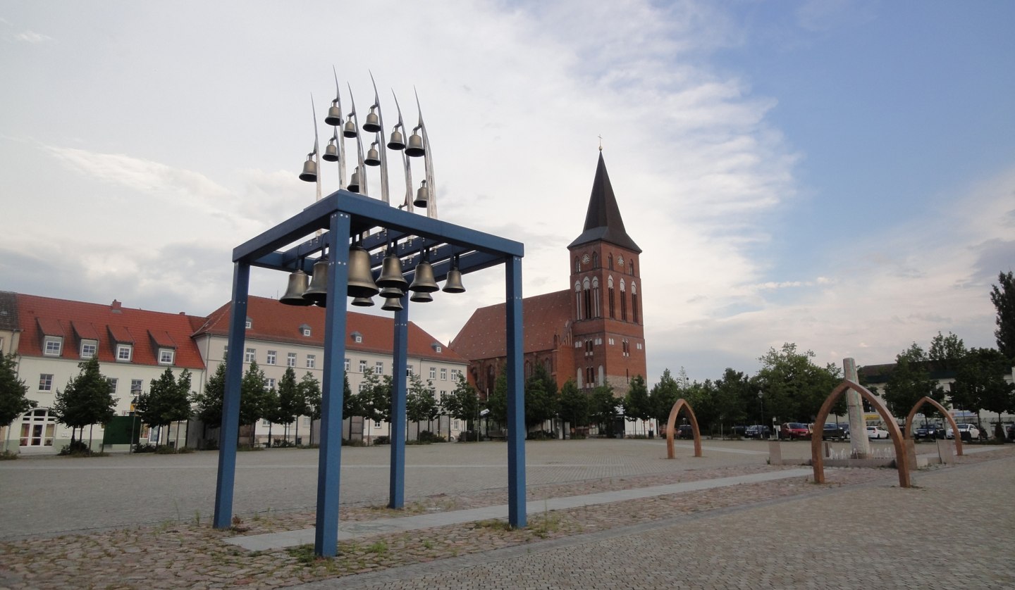 Der Marktplatz in Pasewalk, © Tourismusverband Vorpommern e.V.