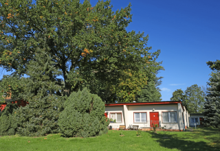 Ein herzliches Willkommen! Hier beantwortet man Ihnen alle Fragen zum Campingplatz und Umgebung., © TMV/Gohlke