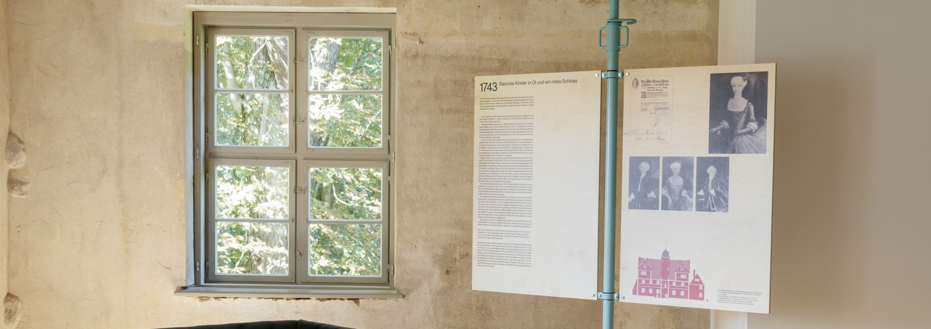 Ausstellung im Wasserschloss Quilow, © Wasserschloss Quilow/Philipp Meuser