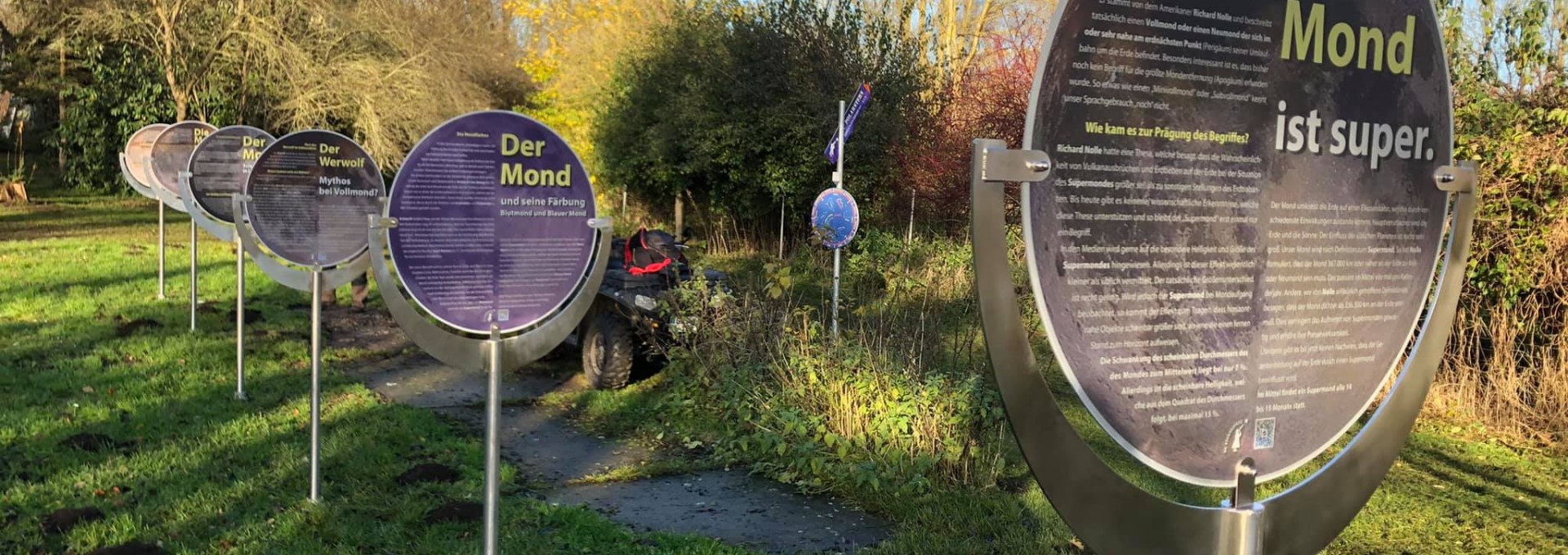 ... viel Wissenswertes rund um den Mond, © Mecklenburger ParkLand