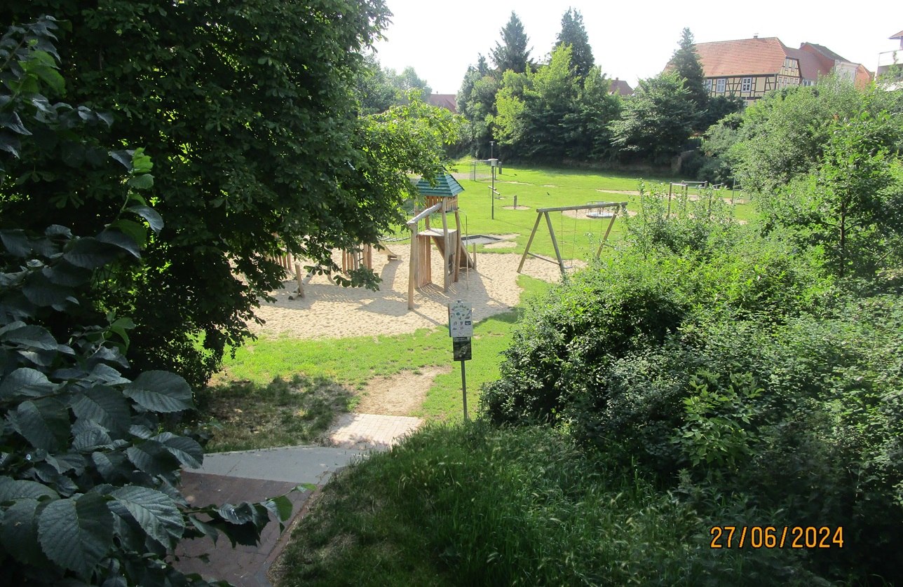 Spielplatz Burghof, © Jonas Kurverwaltung