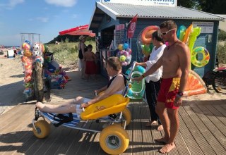 barrierefreier Strandzugang, © Kurverwaltung Ostseebad Ückeritz