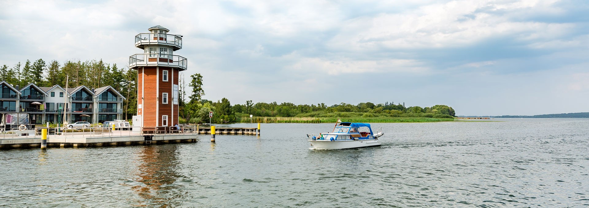 Leuchtturm Plau am See, © TMV/Kirchgessner