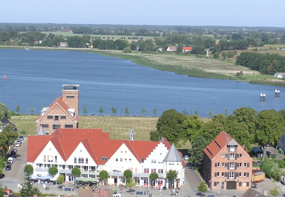 Der ehemalige Standort des Herzogsschlosses auf der Schlossinsel Wolgast., © Baltzer