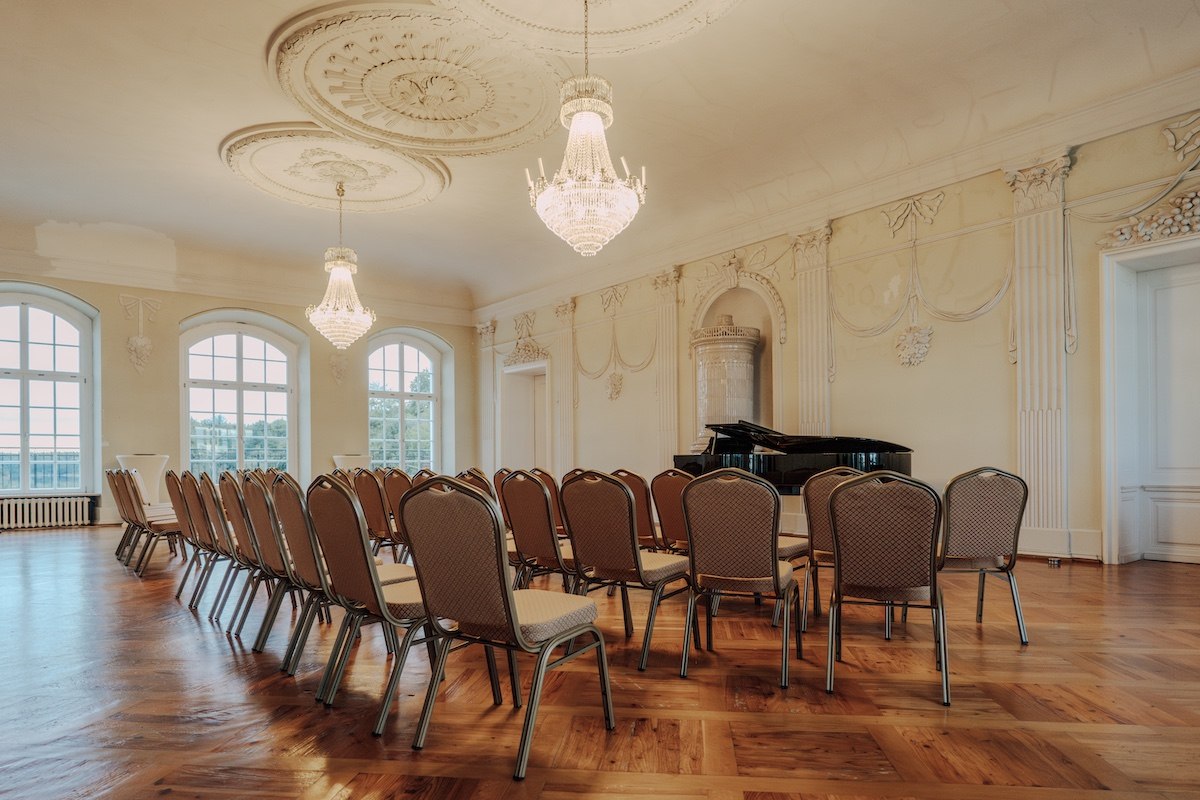 Der Saal im Schloss Vietgest, © TMV/Petermann