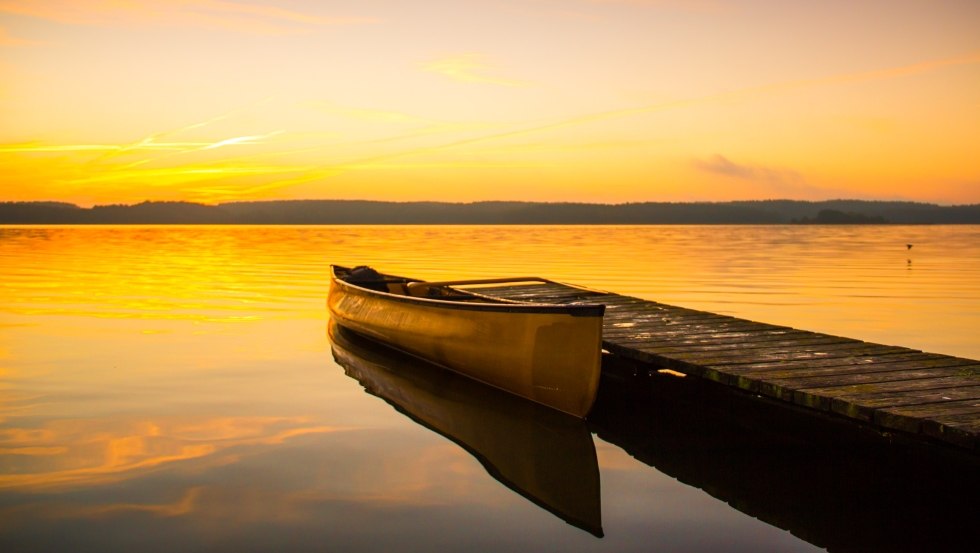 morgendliche Stille am Käbelicksee, © Ingo Hecht