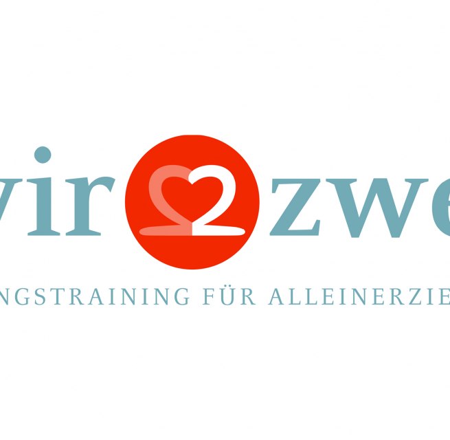 Logo wir2 Bindungstraining für Alleinerziehende, © wir2/Kinderzentrum Mecklenburg