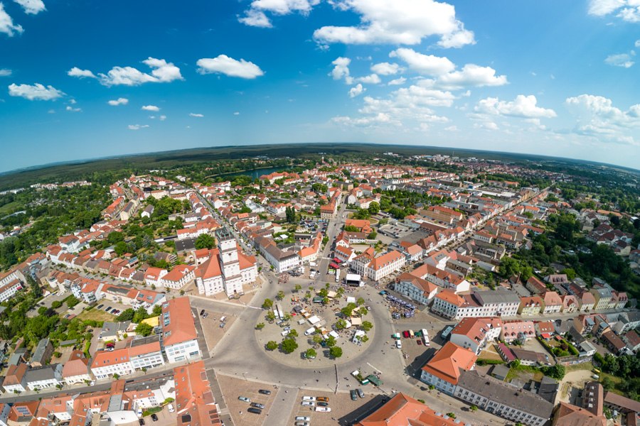 Barocke Stadtanlage, © Stadt Neustrelitz/Rebekka Hedtke