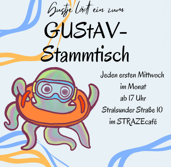 Einladung zu unserem Stammtisch, © GUStAV / Lark M. Toda