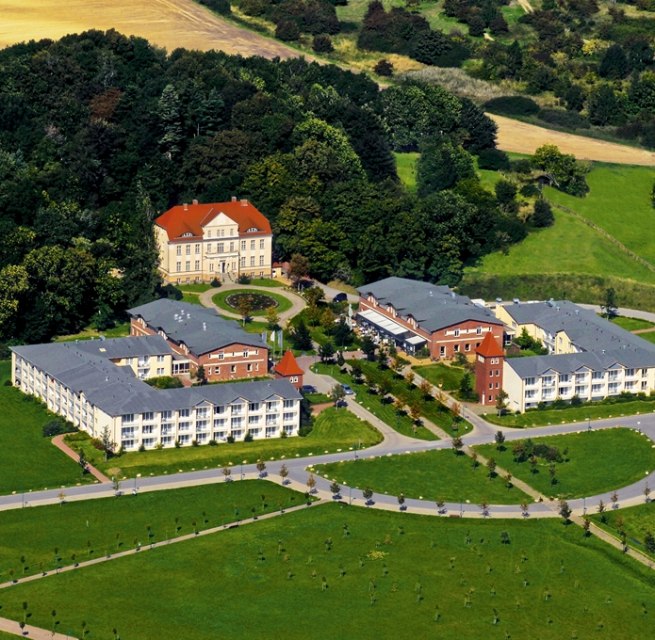 Luftansicht vom Precise Resort Rügen, © Precise Resort Rügen GmbH