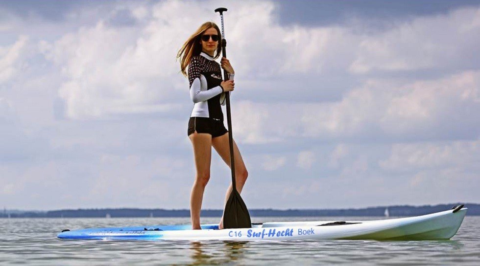 SUP / StandUpPaddling die neue Trendsportart auch bei uns, © Surf-Hecht