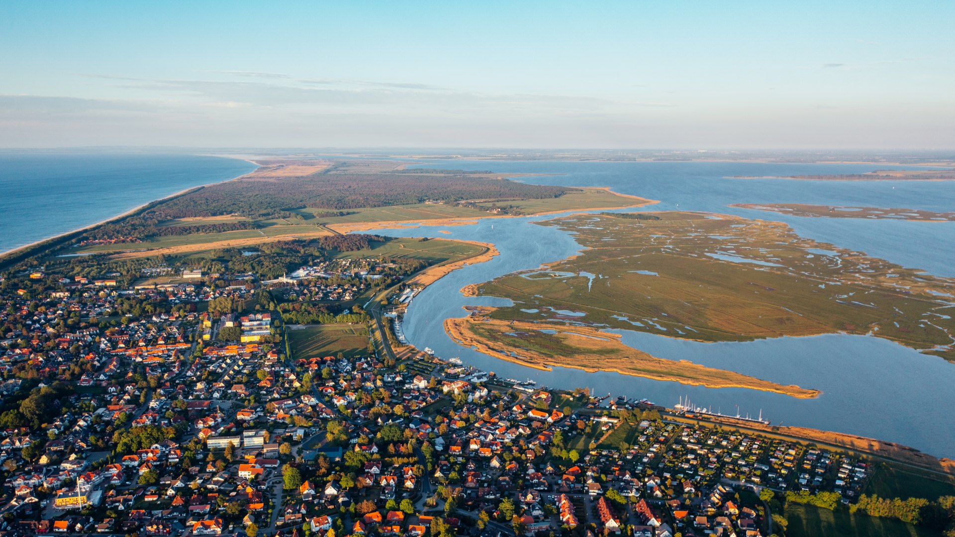 Naturlandschaft Zingst und Insel Kirr, © TMV/Gänsicke