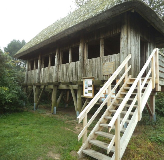 Vogelbeobachtungsplattform Tankow auf der Insel Ummanz, © Tourismuszentrale Rügen