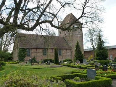 Jürgenstorf Kirche mit Friedhof, © Gemeinde Jürgenstorf