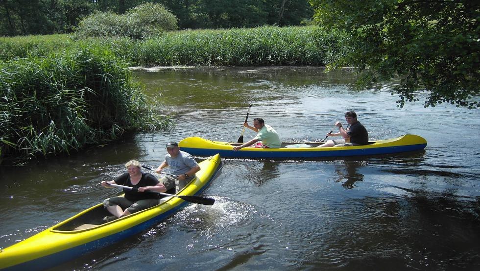 Kanutour auf der Warnow, © Abenteuer in Mecklenburg-Vorpommern