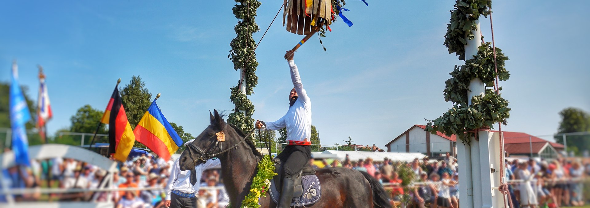 Tonnenabschlagen Wustrow, © Kevin Schiemann / KVW Wustrow