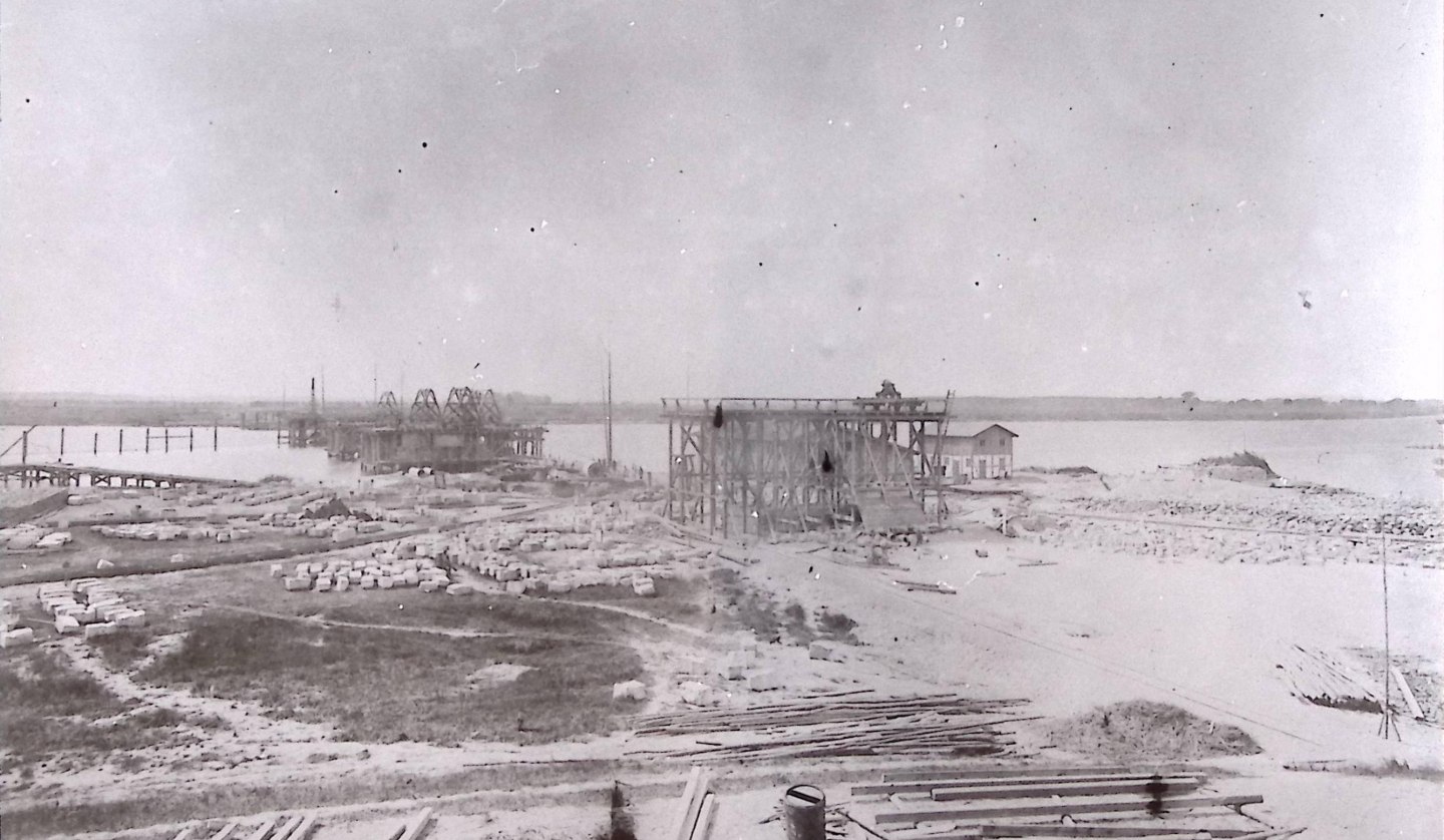 Eisenbahnbrücke Dömitz, © Archiv Museum Festung Dömitz