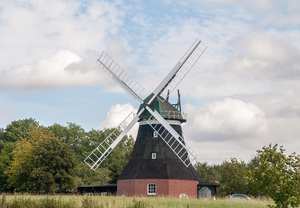 die idyllisch gelegene Mühle Nantrow, © Frank Burger