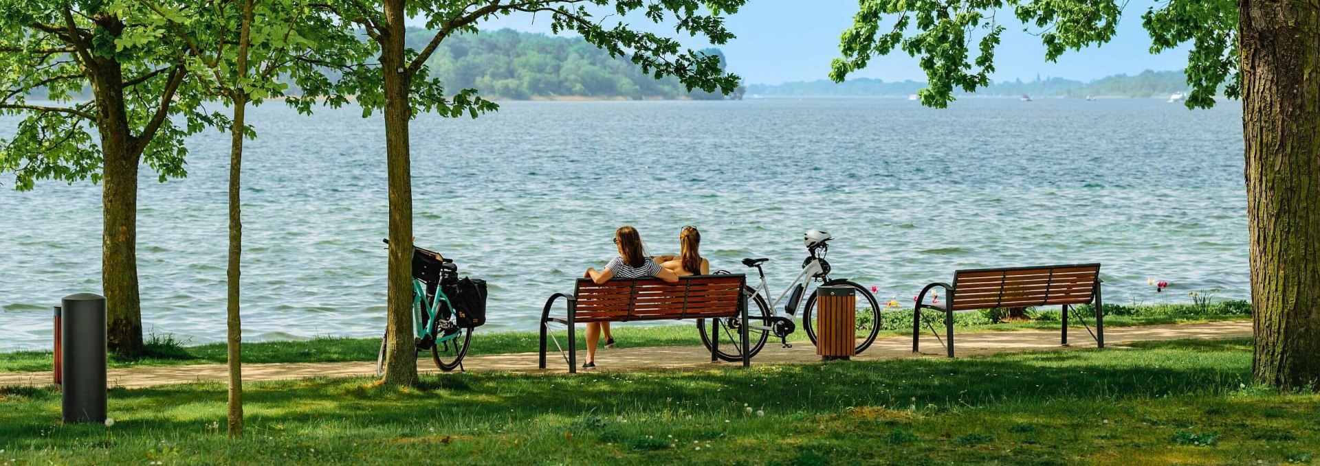 Die Ruhe genießen beim Blick auf die Müritz, © TMV/Tiemann