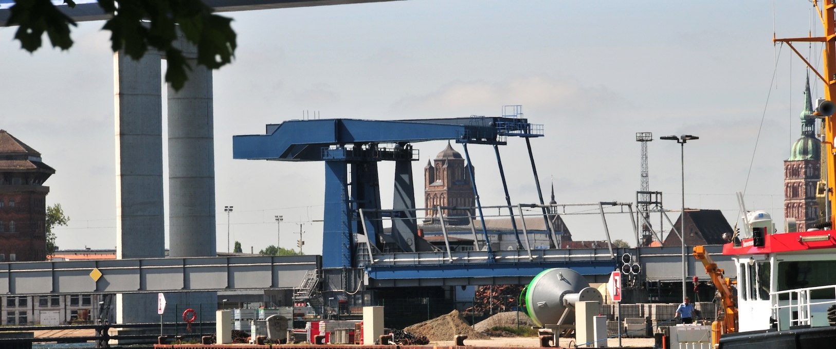 Stralsund Ziegelgrabenbrücke, © Tourismuszentrale Rügen