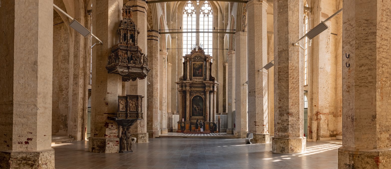 Altar in der Kulturkirche St. Jakobi in Stralsund, © TMV/Tiemann