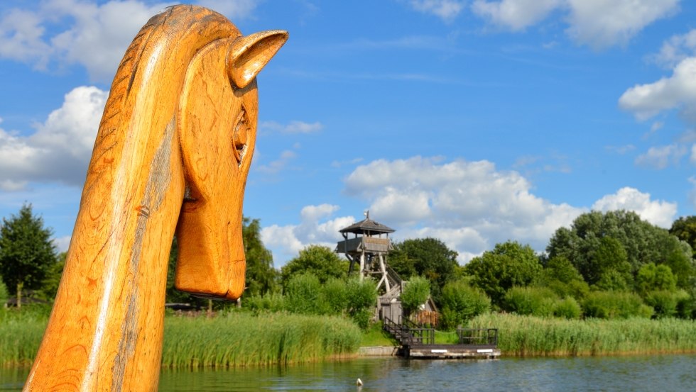 Salwendorf Galionsfigur der Nakon, © Slawendorf Neustrelitz