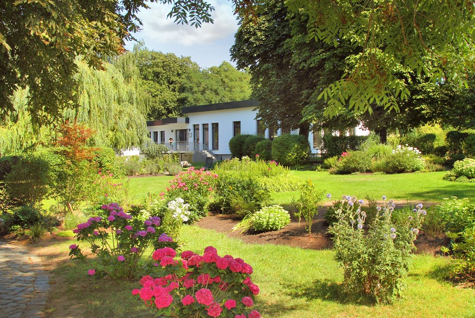 Gartenbereich in der FerienResidenz MüritzPark, © FerienResidenz MüritzPark