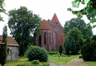 Außenansicht der Kirche, © Sabrina Wittkopf-Schade