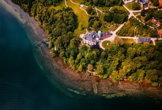 Zu DDR-Zeiten war Schloss Wiligrad so zugewachsen, dass man nichts von seiner Existenz ahnte., © TMV/Friedrich