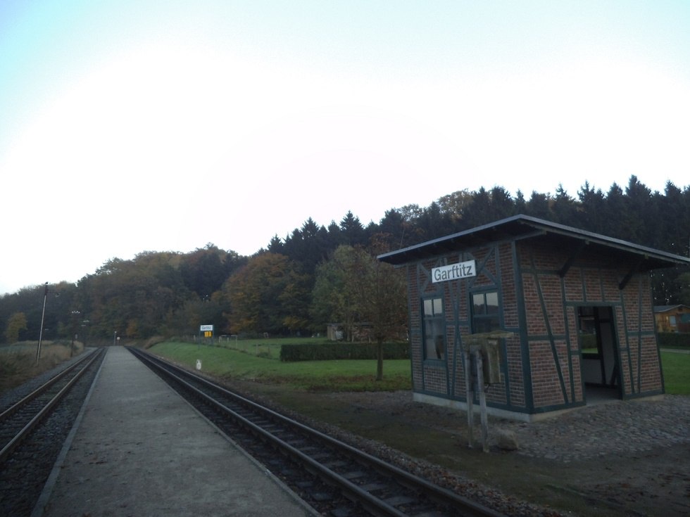 Haltepunkt des Rasenden Roland in Garftitz, © Tourismuszentrale Rügen