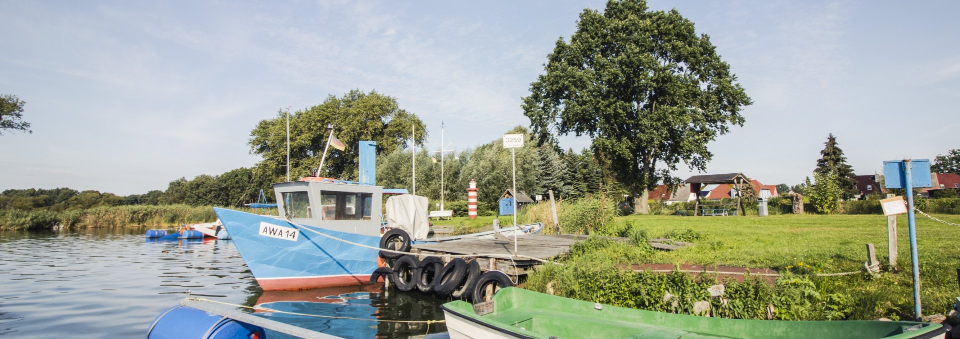 Fischerei und Touristik in Altwarp, © tvv@philipp_schulz