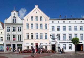 Direkt am Marktplatz des UNESCO-Welterbestadt Wismar, © arcona Management GmbH_Henrike Schönen