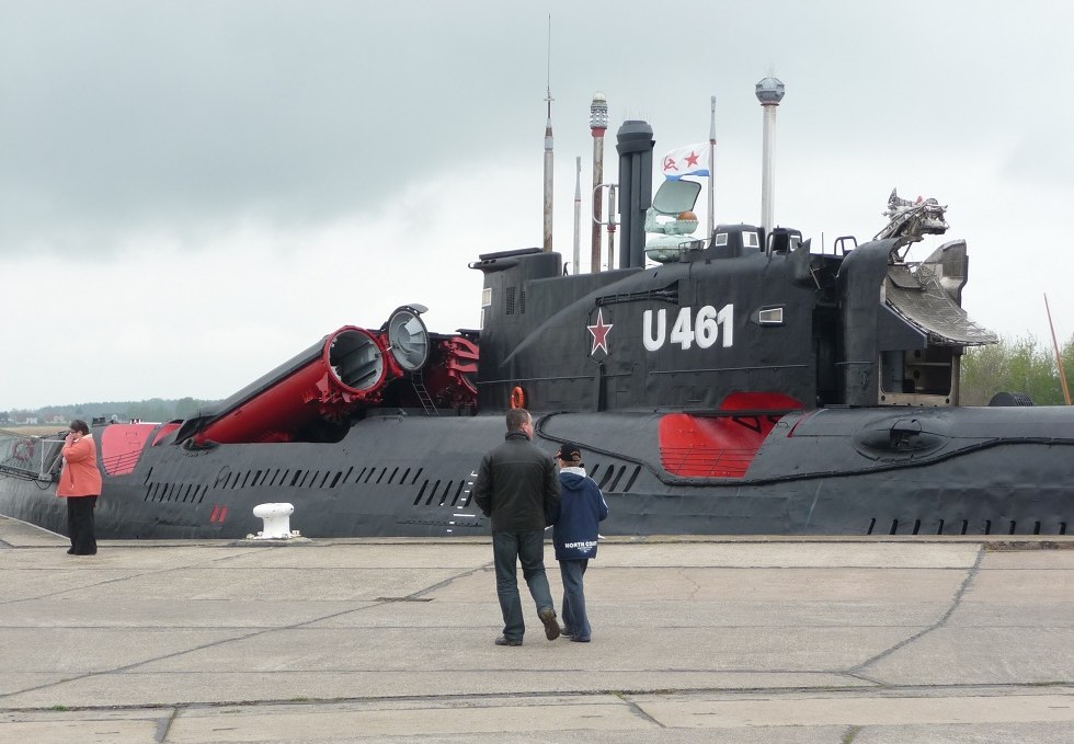 U-Boot im Hafen Peenemünde, © Sabrina Wittkopf-Schade