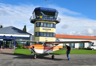 Flugplatz Güttin, © Tourismuszentrale Rügen