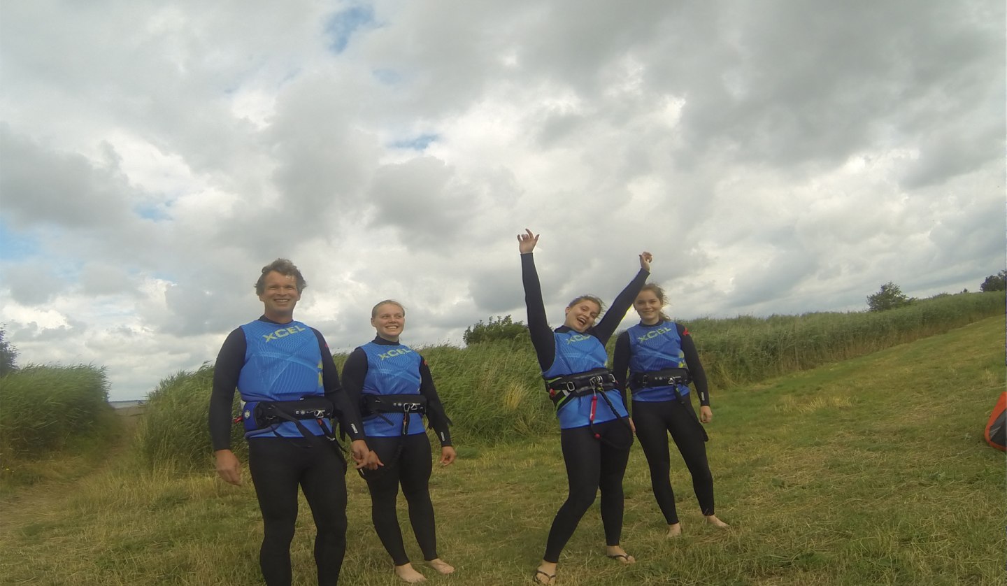 Kitesurfen lernen in kleinen Gruppen, © kiteverein.de