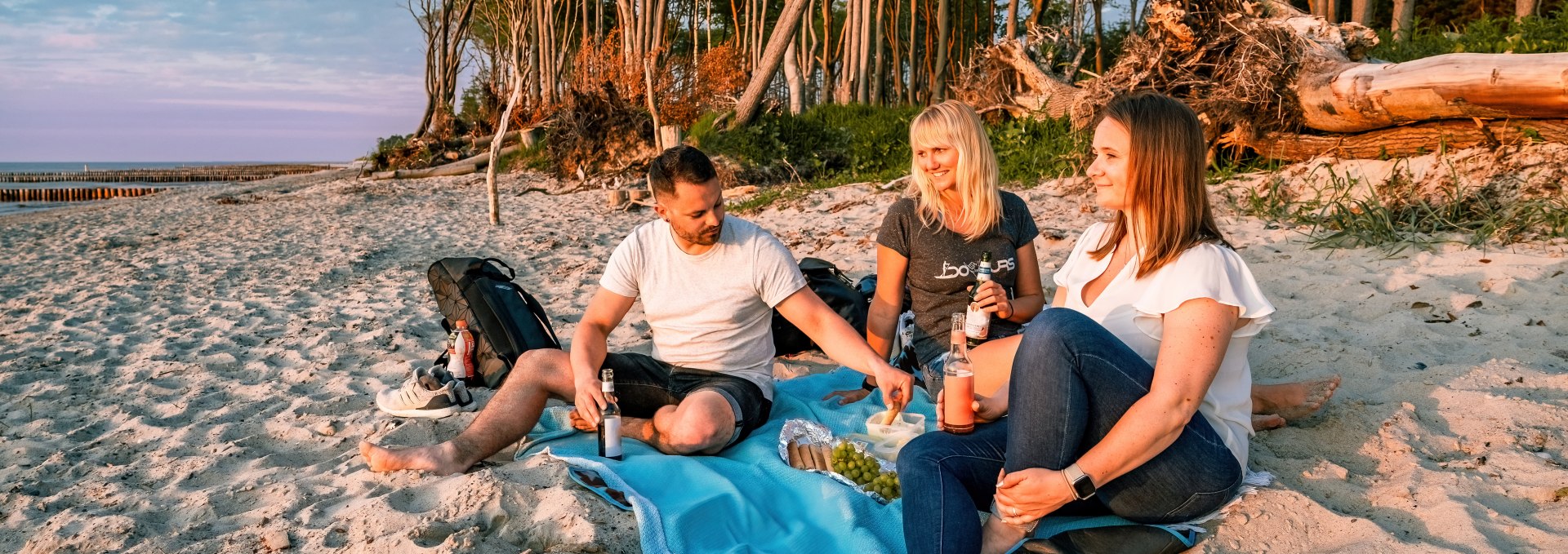 Oder doch erstmal Picknick? Eines steht fest: Schöner wird’s nich, © TMV/Tiemann