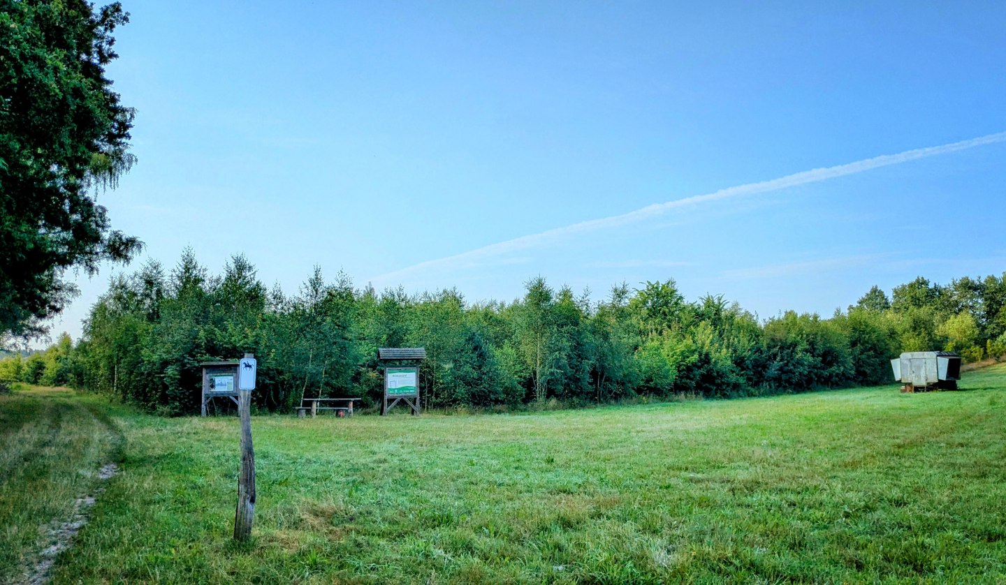 Klimawald Fleesensee Eingang, © Landesforst MV