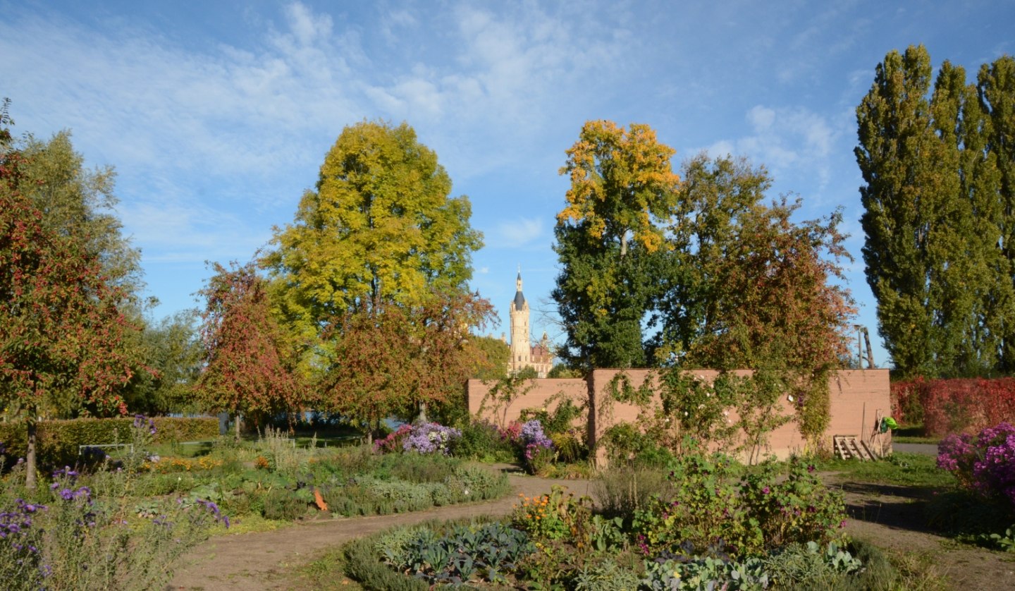 Großherzoglicher Küchengarten im Herbt, © Tourismusverband Mecklenburg-Schwerin