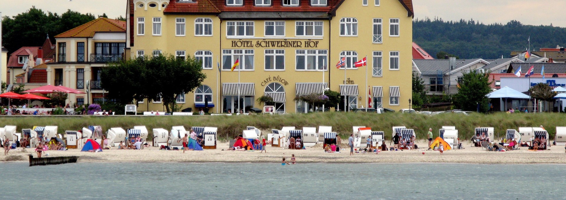 Hotel Schweriner Hof vom Meer, © Stefan Bodin