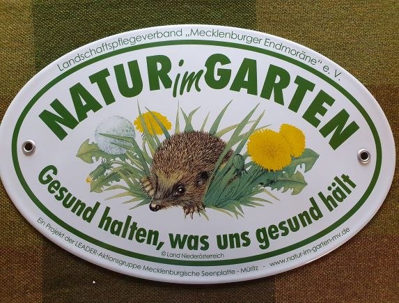 Zertifikat "Natur im Garten", © Jolanta Grenke