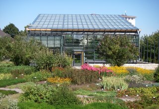 Gewächshaus im Botanischen Garten, © Joachim Kloock