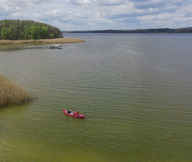 Mit der Familie den Kummerower See per Kajak entdecken, © Tourismusverband Mecklenburgische Seenplatte/Tobias Kramer