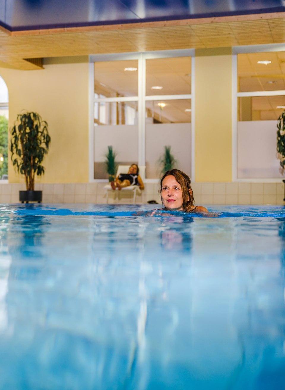 lädt bei jedem Wetter zum Schwimmen ein., © TMV/Tiemann